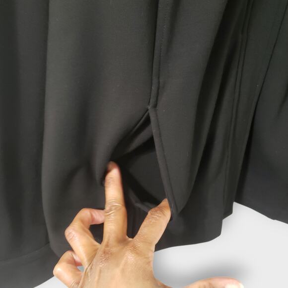 J. Jill Wearever Collection Black Full Zip Jacket Stretch Lightweight XL Casual - Picture 4 of 15